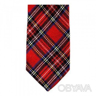 ШОТЛАНДКА. Краватка вузька 6 см. 
 Вузька краватка (оселедець) для веселих вечі. . фото 1