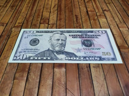  Сувенірні Гроші 50 доларів 80 шт/уп, пачка баксів 
 Сувенірні банкноти – майже . . фото 3