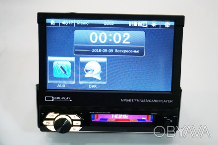 1din Магнітола 9601CM - 7"Екран + USB + Bluetooth + AUX + пульт
Автомагніт. . фото 1