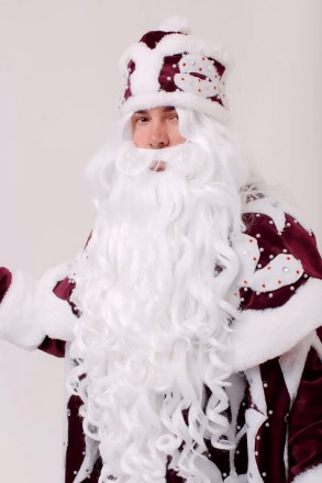  Борода с париком Деда Мороза, 80 см Вся суть в деталях – гласит народная мудрос. . фото 7