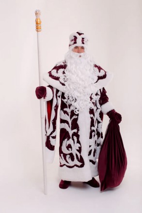  Борода с париком Деда Мороза, 80 см Вся суть в деталях – гласит народная мудрос. . фото 9