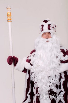  Борода с париком Деда Мороза, 80 см Вся суть в деталях – гласит народная мудрос. . фото 1