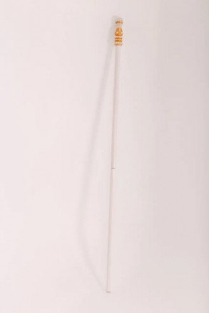 Посох Святого Николая разборный деревянный белый с золотомДанный аксессуар облад. . фото 2