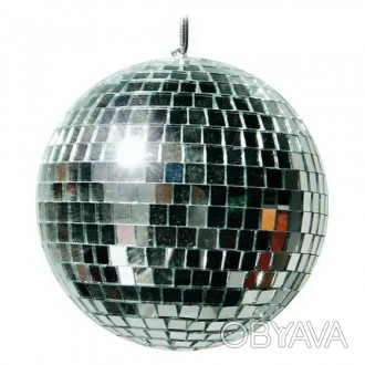 ЗЕРКАЛЬНЫЙ ДИСКО ШАР диаметр 15 см (disco ball) 9-246
Зеркальный круглый шар с п. . фото 1