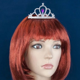  Корона Діадема Принцеси 205 (уп 12шт) NG1-0854 Розміри: 10х5, 5х5, 5см Колір: с. . фото 2