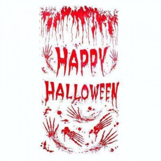 HAPPY HALLOWEEN. Декорация, баннер 186х98 см, клеенка на Хэллоуин. Киев. фото 1 HAPPY HALLOWEEN. Декорация, баннер 186х98 см, клеенка на Хэллоуин. Киев. фото 1