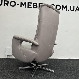Кресло новое (выставочный образец)
Натуральная кожа серого цвета
Функция «релакс. . фото 8