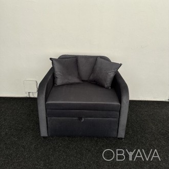Кресло новое
Материал – ткань велюр графитового цвета
Раскладное (для ежедневног. . фото 1