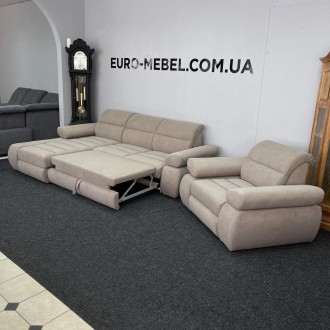 Комплект новый
В комплект входит угловой диван и кресло.
Материал – велюр антико. . фото 9