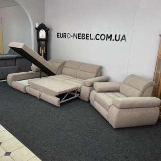 Комплект новый
В комплект входит угловой диван и кресло.
Материал – велюр антико. . фото 8