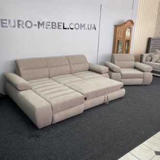 Комплект новый
В комплект входит угловой диван и кресло.
Материал – велюр антико. . фото 6