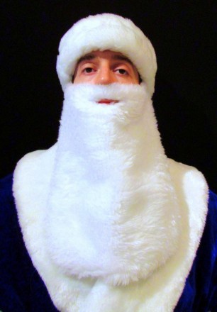  Комплект-костюм Деда Мороза «СИНИЙ СНЕЖНЫЙ-1». Код 107771 В наличииразмеры кост. . фото 3