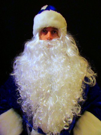  Комплект-костюм Деда Мороза «СИНИЙ СНЕЖНЫЙ-8». Код 107778 В наличииразмеры кост. . фото 3