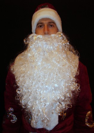  Комплект-костюм Деда Мороза «ВЕЛИЧЕСТВЕННЫЙ БОРДО-2». Код 107802 В наличииразме. . фото 2