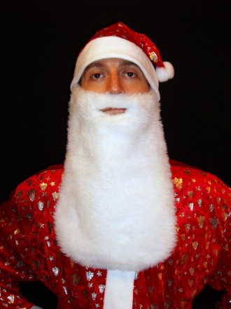  Комплект-костюм Діда Мороза «СНІЖНІ БЛИСТКИ-2». Код 107822 Костюм в одному розм. . фото 3