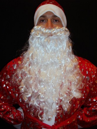  Комплект-костюм Діда Мороза «СНІЖНІ БЛИСТКИ-3». Код 107823 Костюм в одному розм. . фото 5