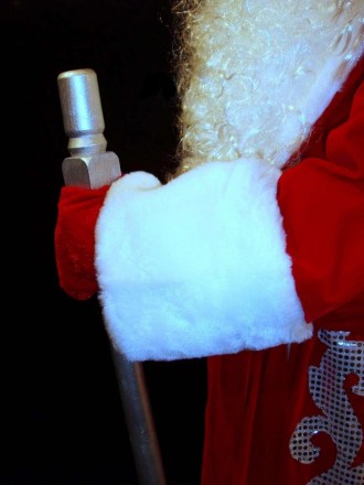  «АПЛІКАЦІЙНИЙ-1»: комплект-костюм Діда Мороза. Код 107831 Розмір костюмів від 5. . фото 4