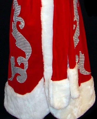  «АПЛІКАЦІЙНИЙ-2»: комплект-костюм Діда Мороза. Код 107832 Розмір костюмів від 5. . фото 5