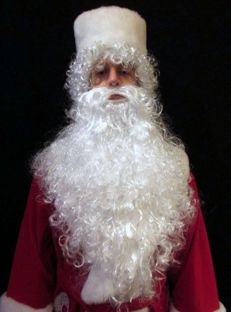  «АПЛІКАЦІЙНИЙ-4»: комплект-костюм Діда Мороза. Код 107834 Розмір костюмів від 5. . фото 3