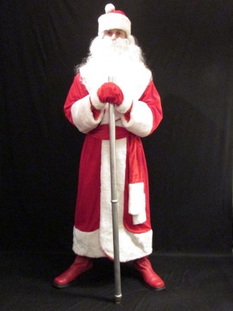  «ПІВНІЧНИЙ-6»: комплект-костюм Діда Мороза. Код 107846 Розмір костюмів від 50 д. . фото 5