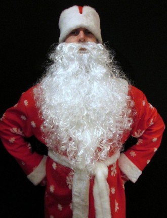  «РАСПИСНОЙ КРАСНЫЙ-2». Комплект-костюм Деда Мороза. Код 107892 Костюм отшит в о. . фото 6