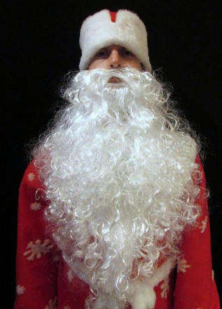  «РАСПИСНОЙ КРАСНЫЙ-2». Комплект-костюм Деда Мороза. Код 107892 Костюм отшит в о. . фото 2