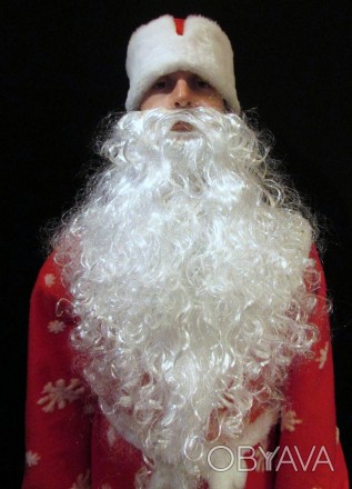  «РАСПИСНОЙ КРАСНЫЙ-2». Комплект-костюм Деда Мороза. Код 107892 Костюм отшит в о. . фото 1