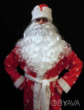 «РАСПИСНОЙ КРАСНЫЙ-4». Комплект-костюм Деда Мороза. Код 107894 Костюм отшит в о. . фото 1