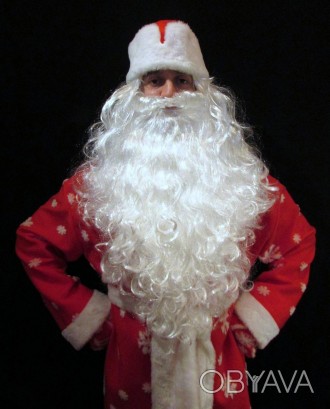  «РАСПИСНОЙ КРАСНЫЙ-6». Комплект-костюм Деда Мороза. Код 107896 Костюм отшит в о. . фото 1