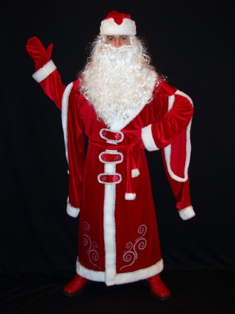 «НАРЯДНЫЙ МОРОЗ-4». Комплект-костюм Деда Мороза. Код 107854 Костюм отшит в одно. . фото 4