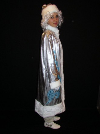  Новорічний костюм Феї/Зими/Снігурки - СРІБЛЯСТА ФЕЯ-2 розмір 44-46, 48-50 . Код. . фото 5