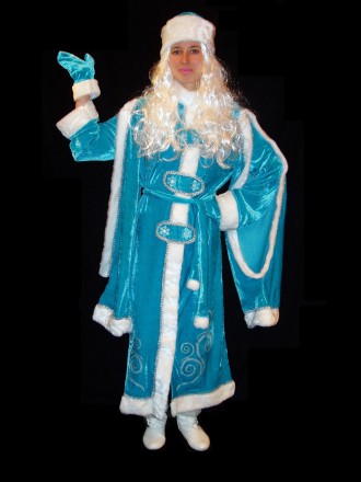  Новорічний костюм Феї/Зими/Снігуроньки - ПРИМА-2 розмір 44-48 . Код 08294 Костю. . фото 6