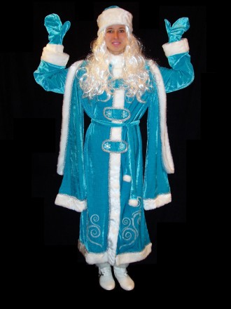  Новорічний костюм Феї/Зими/Снігуроньки - ПРИМА-2 розмір 44-48 . Код 08294 Костю. . фото 2