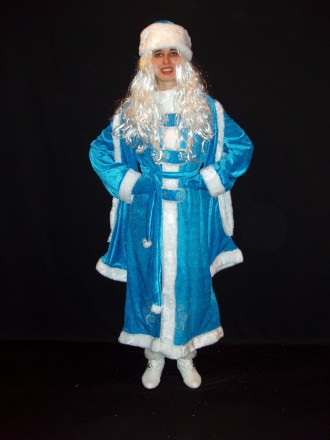  Новорічний костюм Феї/Зими/Снігуроньки - ПРИМА-3 розмір 44-48 . Код 08295 Костю. . фото 2