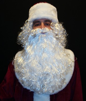  Комплект-костюм Деда Мороза «БАРХАТНЫЙ БОРДО-1». Код 107961 Комплект-костюм Дед. . фото 2