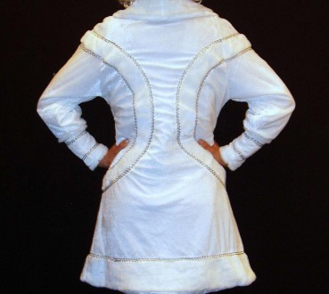  Новорічний костюм Феї/Зими/Снігурки - ТОП-БІЛИЗНА-1 розмір 46-48 . Код 08272 Ко. . фото 5