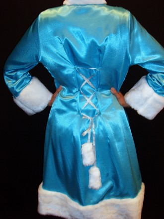  Новорічний костюм Феї/Зими/Снігуроньки - ЕЛЬЗА-1 розмір 46-48, 48-50 . Код 0828. . фото 3