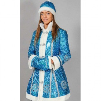  Новогодний костюм Феи/Зимы/Снегурки - ЖОЗЕФИНА-1 размер 44,46,48 . Код 08267. К. . фото 2