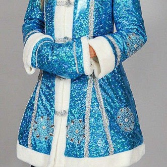  Новогодний костюм Феи/Зимы/Снегурки - ЖОЗЕФИНА-1 размер 44,46,48 . Код 08267. К. . фото 4