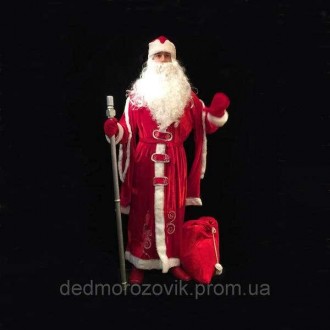 «НАРЯДНЫЙ МОРОЗ-2». Комплект-костюм Деда Мороза. Код 107852
Костюм отшит в одном. . фото 2