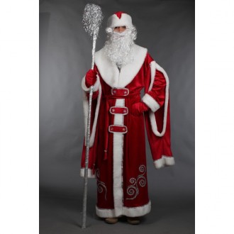 «НАРЯДНЫЙ МОРОЗ-2». Комплект-костюм Деда Мороза. Код 107852
Костюм отшит в одном. . фото 5