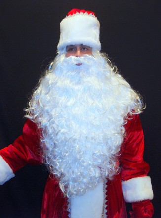  Комплект-костюм Деда Мороза «ГРАЦИОЗНЫЙ КРАСНЫЙ-6». Код 107996 Комплект-костюм . . фото 6