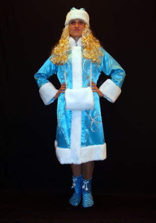  Новорічний костюм Феї/Зими/Снігуроньки - ЕЛЬЗА-3 розмір 46-48, 48-50 . Код 0828. . фото 6