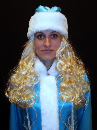  Новорічний костюм Феї/Зими/Снігуроньки - ЕЛЬЗА-3 розмір 46-48, 48-50 . Код 0828. . фото 4