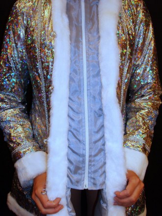  Новорічний костюм Феї/Зими/Снігуроньки - АНГЕЛІНА-4 розмір 44,46,48 . Код 08265. . фото 4