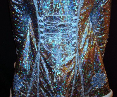  Новорічний костюм Феї/Зими/Снігуроньки - АНГЕЛІНА-4 розмір 44,46,48 . Код 08265. . фото 5