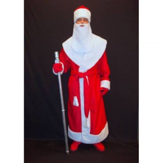  Комплект-костюм Деда Мороза «ПЕРВОЗДАННЫЙ-2». Код 107812 Комплект-костюм Деда М. . фото 3