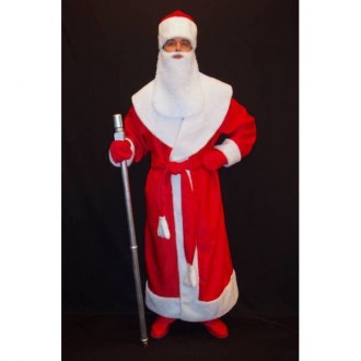  Комплект-костюм Діда Мороза «ПЕРВОЗДАННИЙ-2». Код 107812 Комплект-костюм Діда М. . фото 6