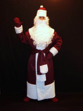  Предлагаемые размеры этой модели костюма Карнавальный комплект-костюм Деда Моро. . фото 2