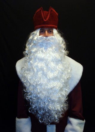  Пропоновані розміри цієї моделі костюма Карнавальний комплект-костюм Діда Мороз. . фото 4